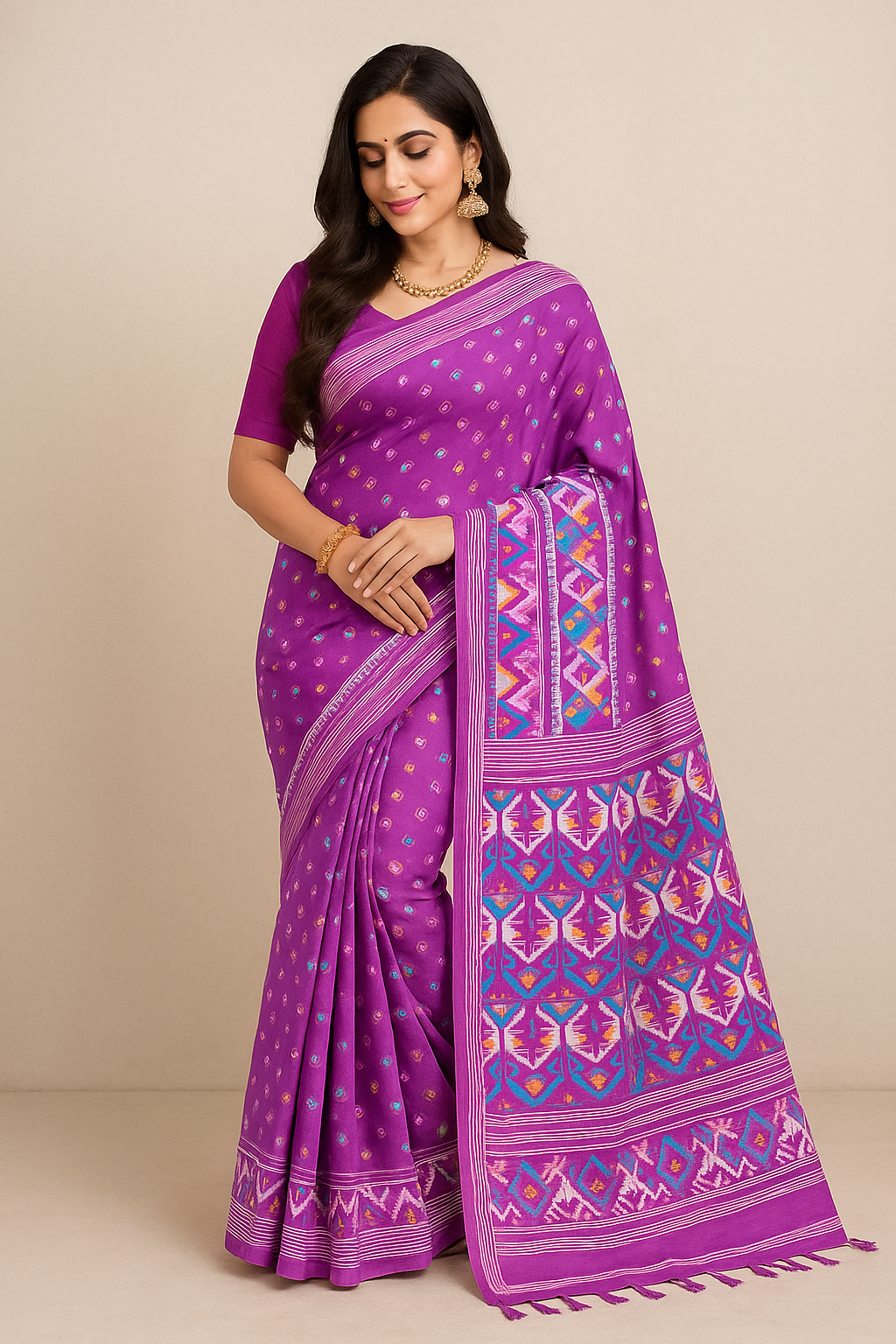 Soft Dhakai Jamdani - Image 2