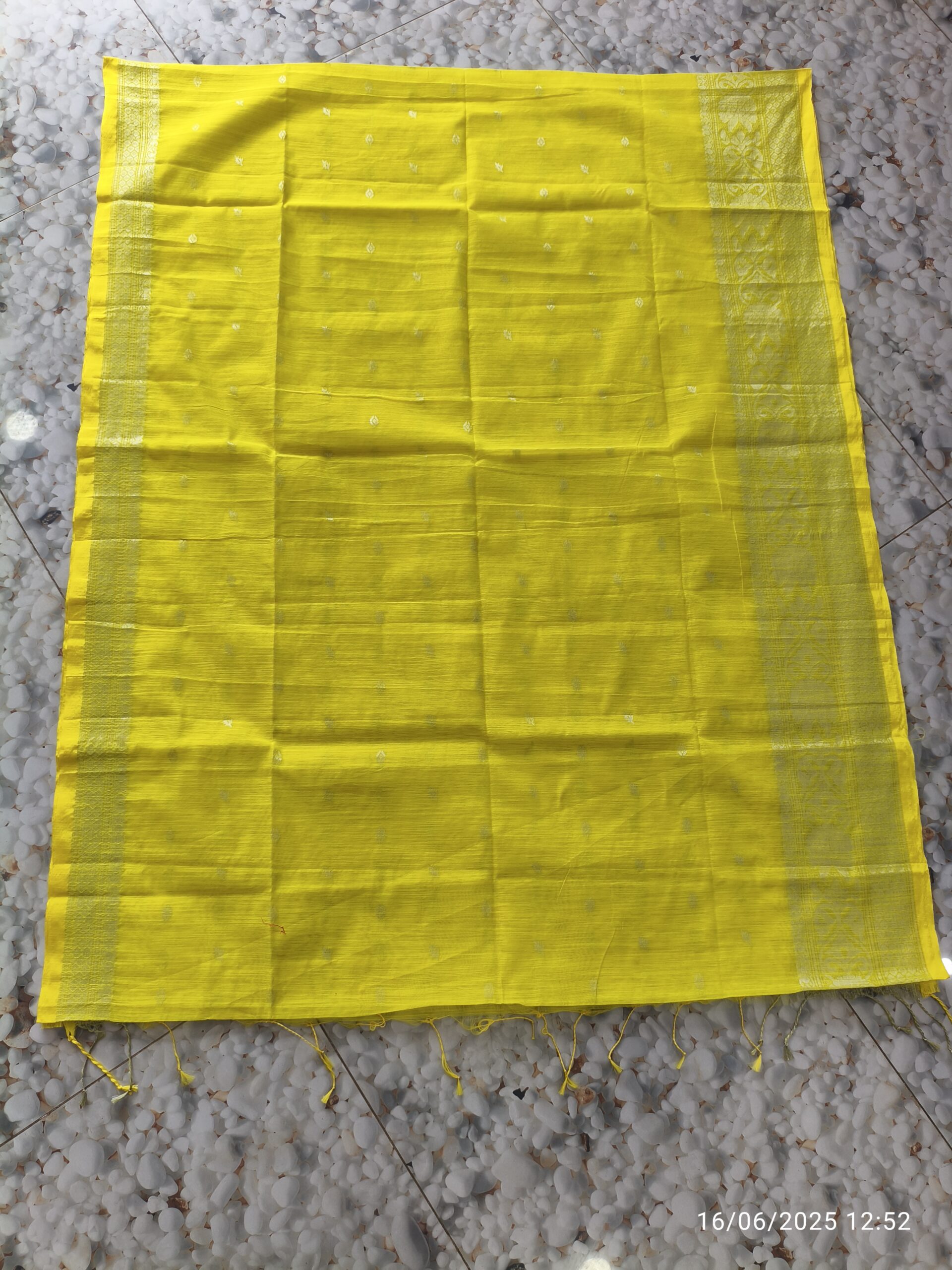 Copper & Still Jori Handloom Saree - Image 5