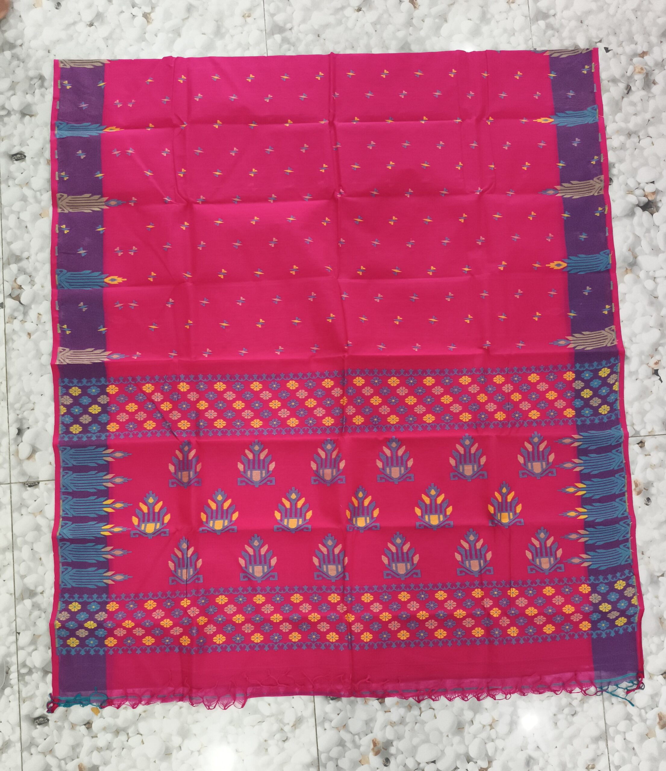 Cotton Dhakai Jamdani - Image 7