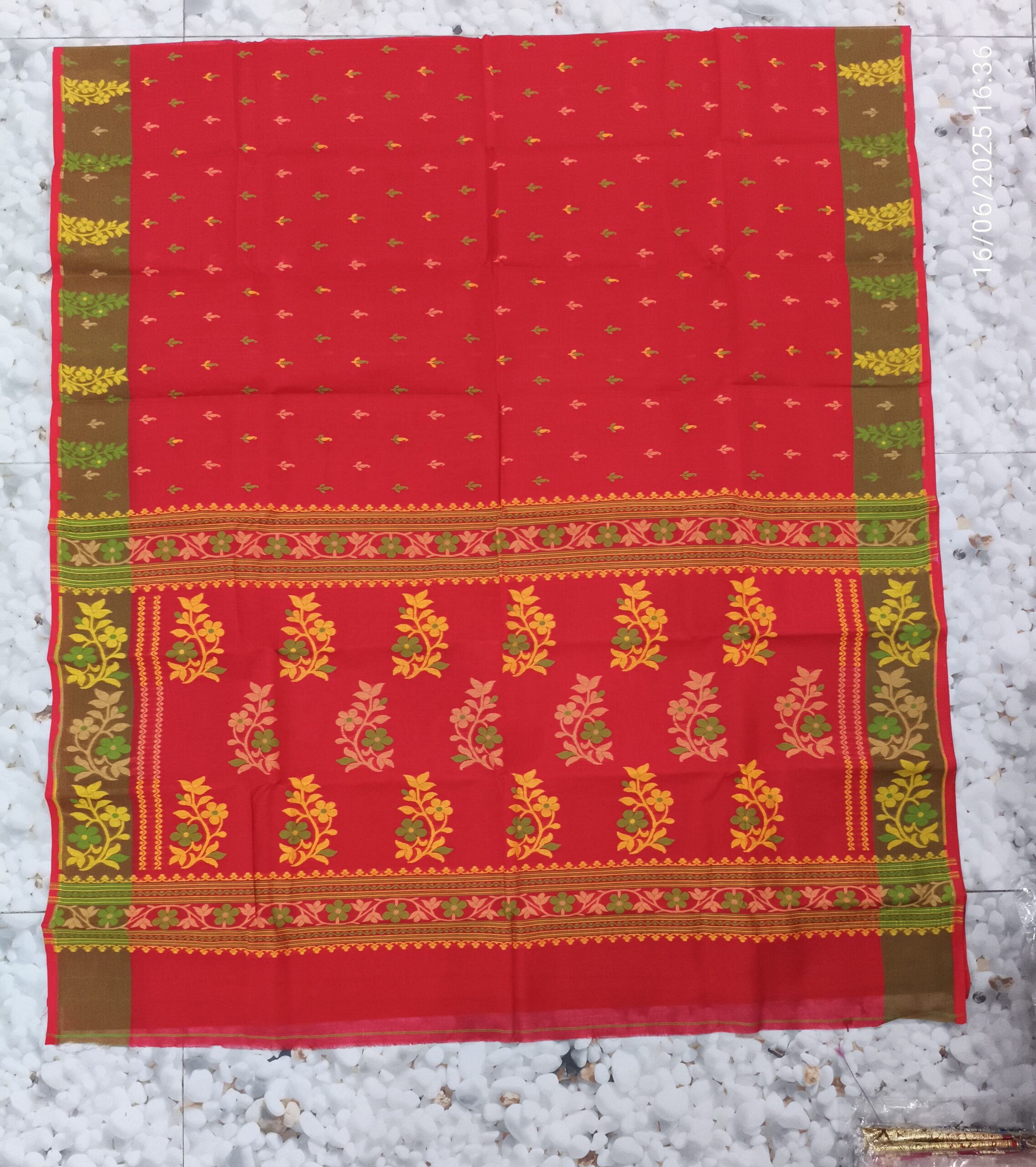 Cotton Dhakai Jamdani - Image 6